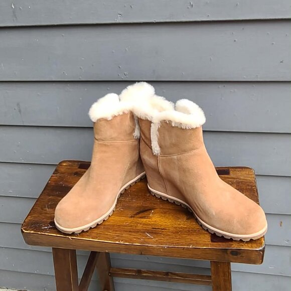 UGG Malvella Chestnut Suede Boots size 9.5 NWOT! - Picture 12 of 12